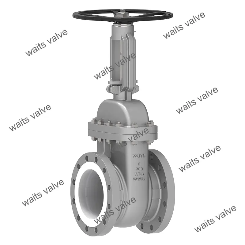 Ptfe Lined Gate Valve