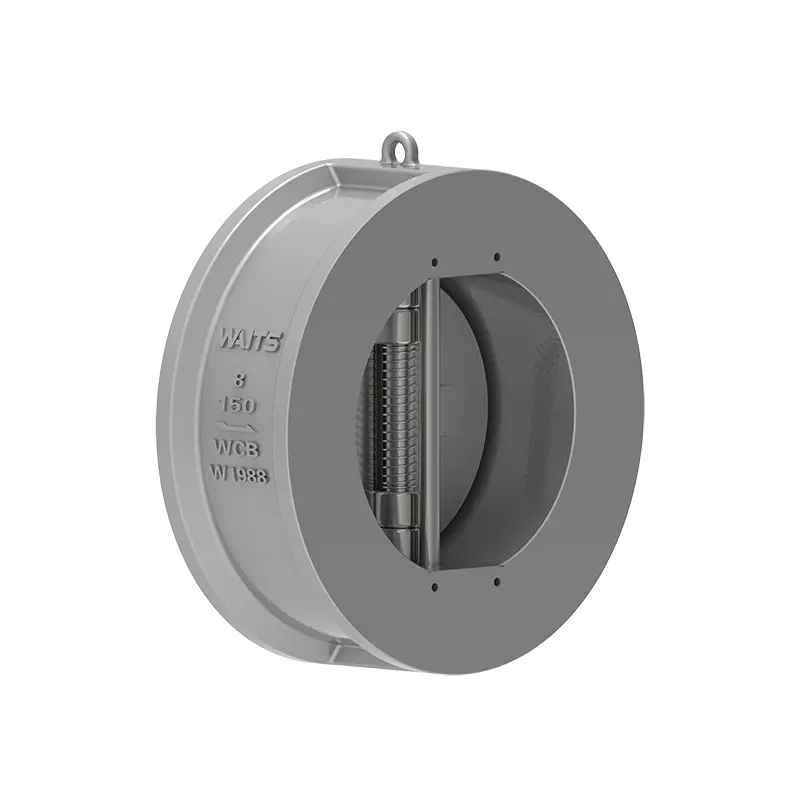 Двухпластинчатый обратный клапан с мягким уплотнением